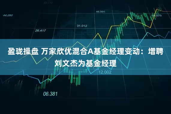 盈珑操盘 万家欣优混合A基金经理变动：增聘刘文杰为基金经理